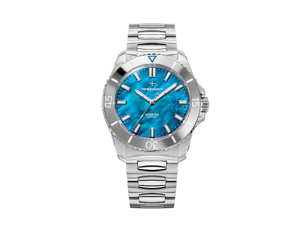 Venezianico Nereide Tungsteno Automatik Uhr 42 mm, Blau, 3921541C