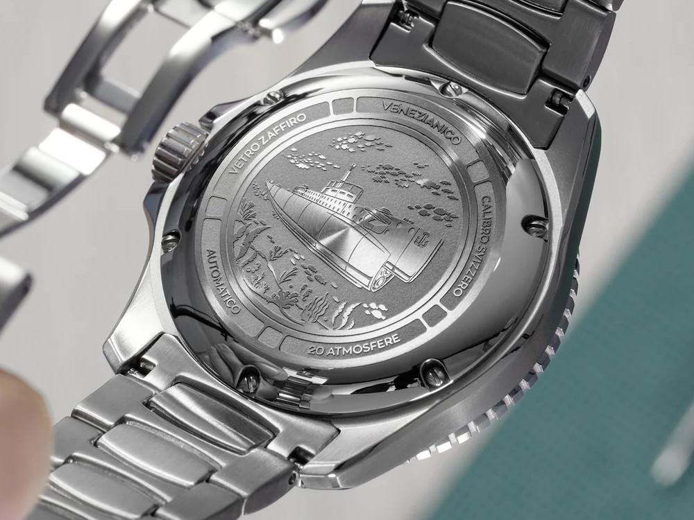 Venezianico Nereide Ceramica Automatik Uhr, 42 mm, Weiss, 4521531C