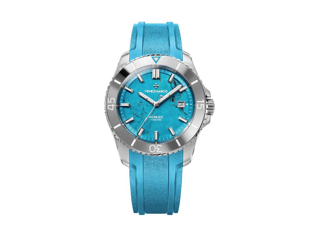 Venezianico Nereide Turchese Automatik Uhr, 42 mm, Türkis, 4521547