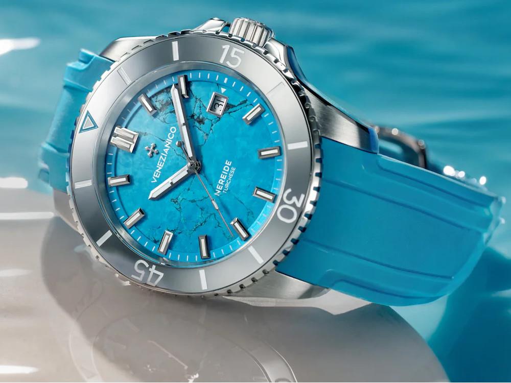 Venezianico Nereide Turchese Automatik Uhr, 42 mm, Türkis, 4521547
