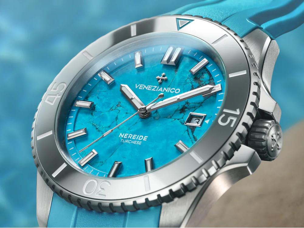 Venezianico Nereide Turchese Automatik Uhr, 42 mm, Türkis, 4521547