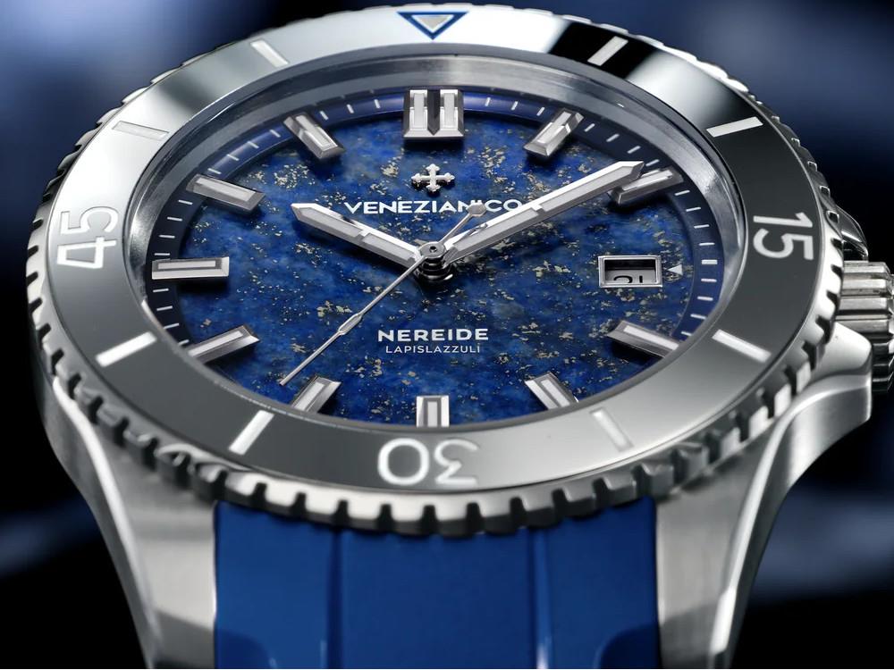 Venezianico Nereide Lapislazzuli Automatik Uhr, 42 mm, Blau, 4521548