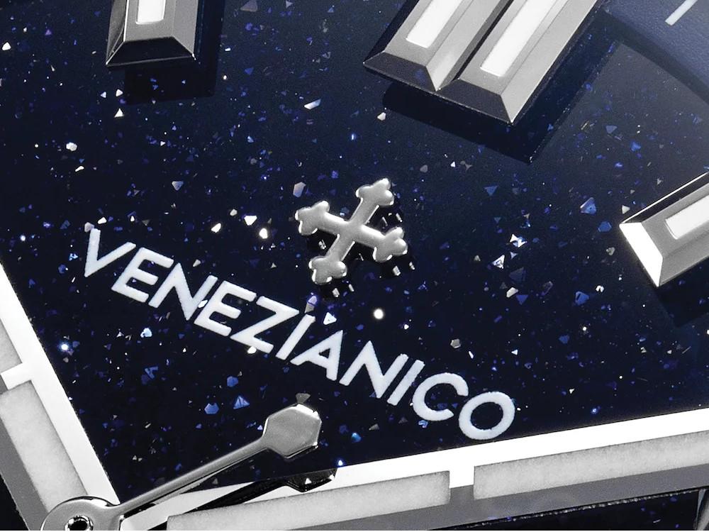 Venezianico Nereide Avventurina Automatik Uhr, 42 mm, Blau, 4521550