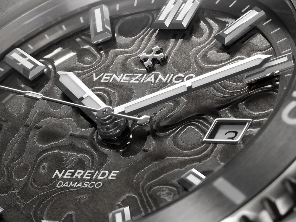 Venezianico Nereide Damasco Automatik Uhr, 42 mm, Grau, 4521565