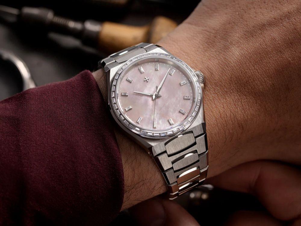Venezianico Arsenale Moissanite Automatik Uhr, 37 mm, Rose, 6121513C
