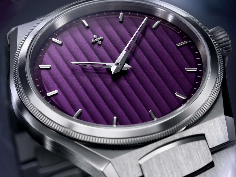 Venezianico Arsenale Automatik Uhr, 40 mm, violett, 6221501C