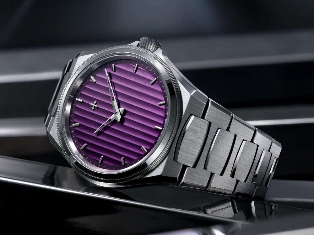 Venezianico Arsenale Automatik Uhr, 40 mm, violett, 6221501C