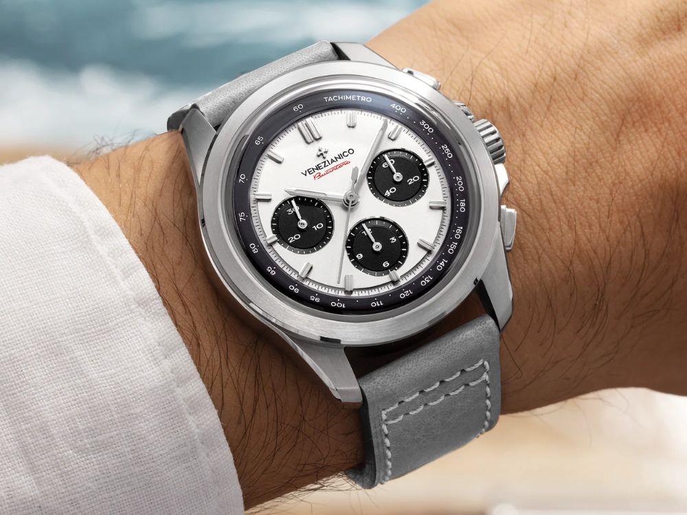 Venezianico Bucintoro Automatik Uhr, 42 mm, Weiss, 8221510C