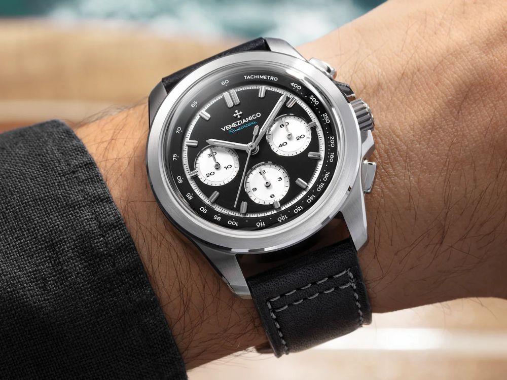 Venezianico Bucintoro Automatik Uhr, 42 mm, Schwarz, 8221511