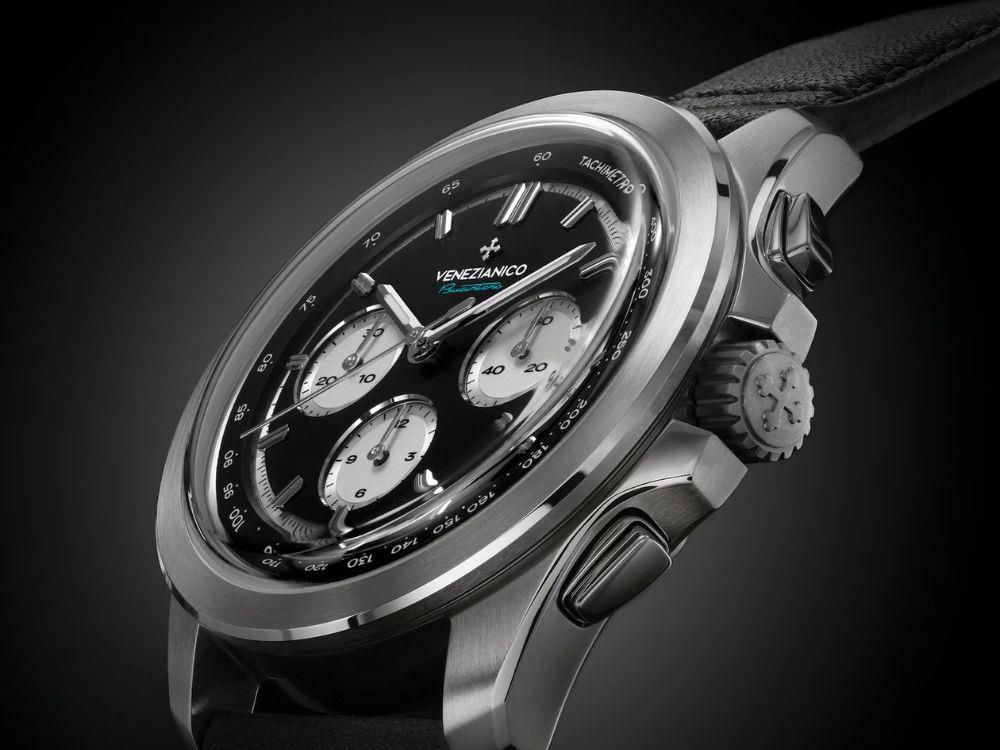 Venezianico Bucintoro Automatik Uhr, 42 mm, Schwarz, 8221511C