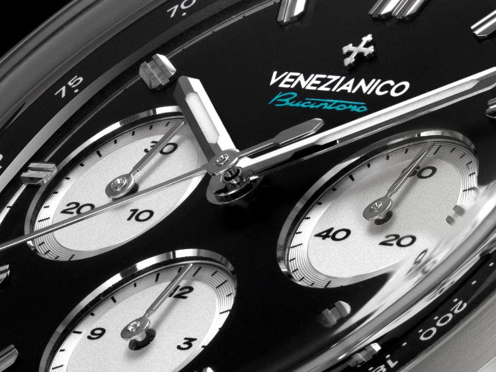 Venezianico Bucintoro Automatik Uhr, 42 mm, Schwarz, 8221511C