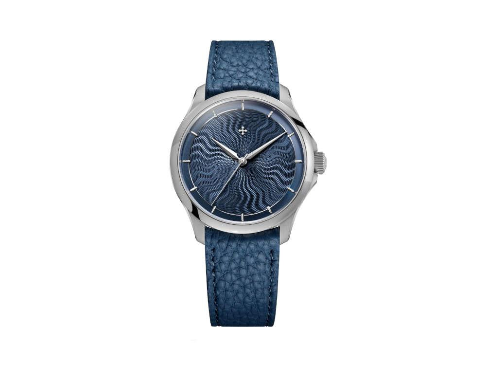 Venezianico Redentore Levius Automatik Uhr, 38 mm, Blau, Limitierte Edition