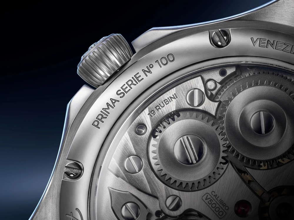 Venezianico Redentore Levius Automatik Uhr, 38 mm, Blau, Limitierte Edition