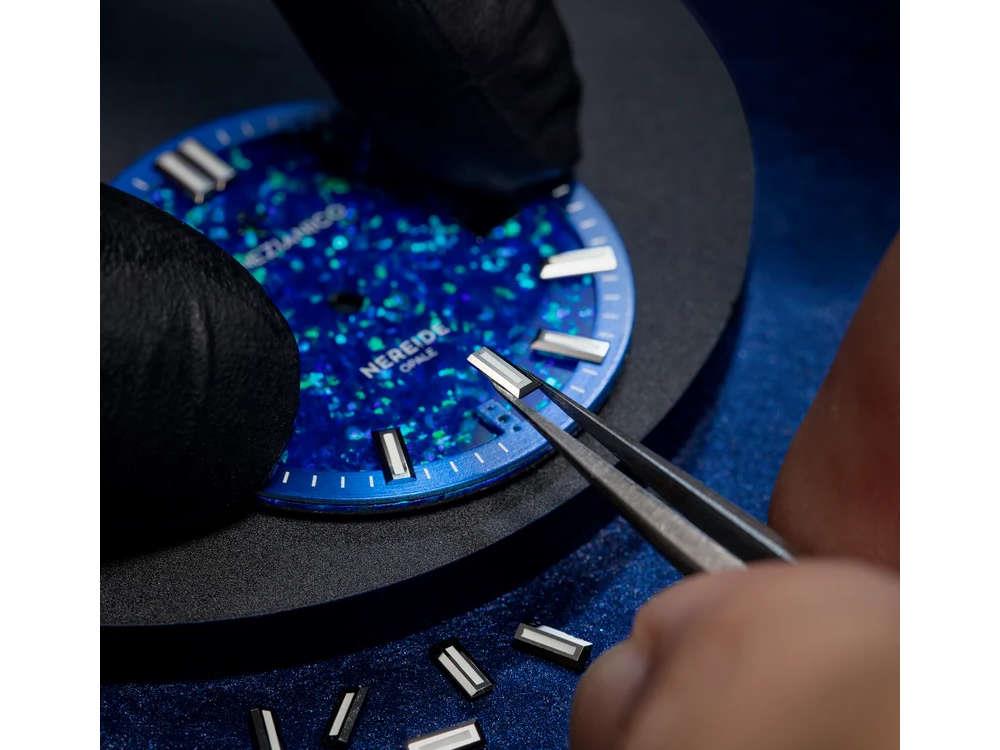 Venezianico Nereide Opale Blu Automatik Uhr, 42 mm, Limitierte Edition