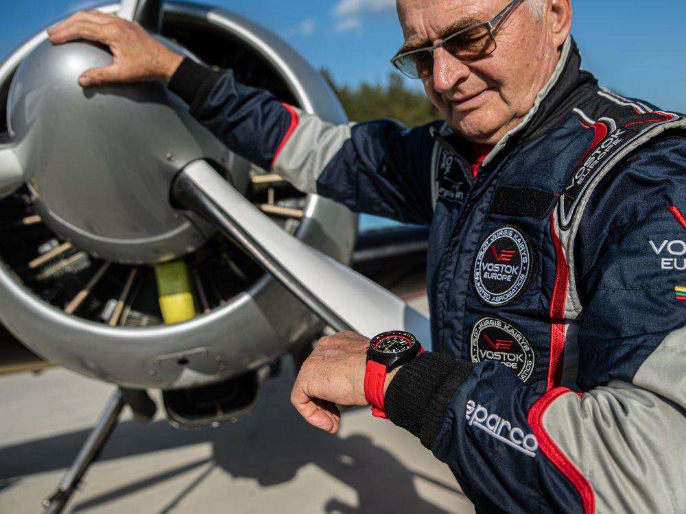 Vostok Europe Jurgis Kairys Unlimited Aerobatics Quartz Uhr, 6S21-326C794