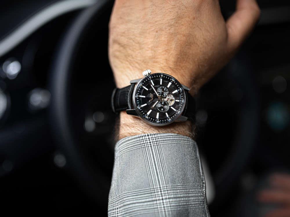 Vostok Europe Limousine Open Heart Automatik Uhr LE, 82S7-561A787
