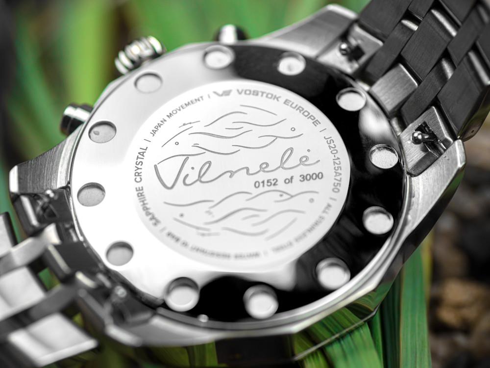 Vostok Europe Vilnelė Quartz Uhr, Grün, Limitierte Edition, JS20-125E752-L-GR