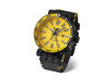 Vostok Europe Energia II GMT Automatik Uhr, PVD, Gelb, Limit Ed, NH34-575C719