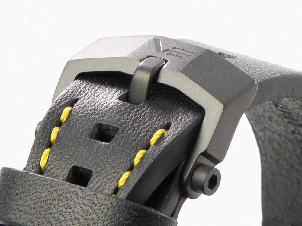 Vostok Europe Energia II GMT Automatik Uhr, PVD, Gelb, Limit Ed, NH34-575C719