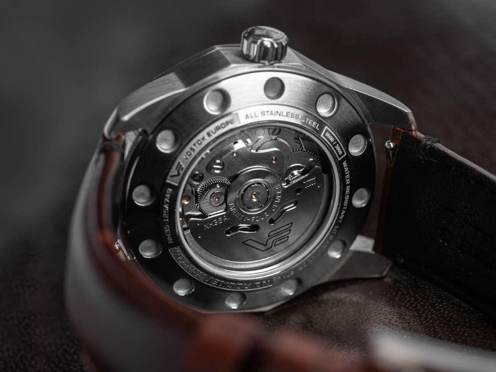 Vostok Europe Rocket N1 Compact Automatik Uhr, Grün, 39 mm, NH35-125A749-L-BR