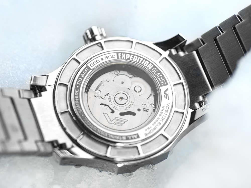 Vostok Europe Expedition Glacier  Automatik Uhr, Limitierte Edition NH35-592A784