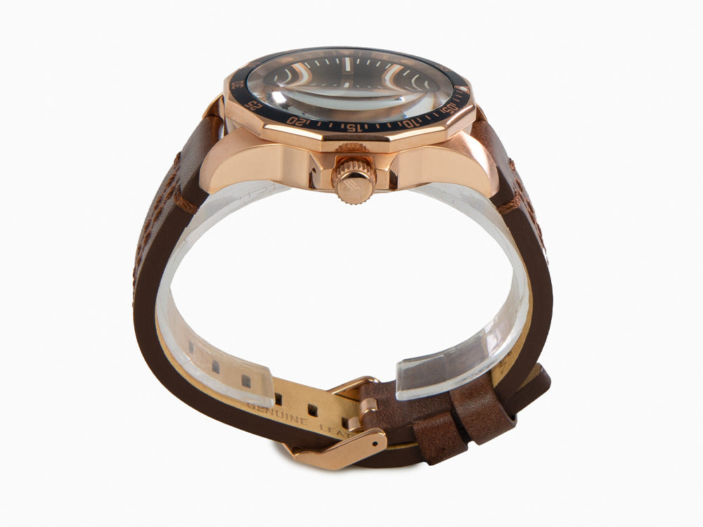 Vostok Europe Rocket N-1 Automatik Uhr, PVD, Blau, 46 mm, NH35A-225B616