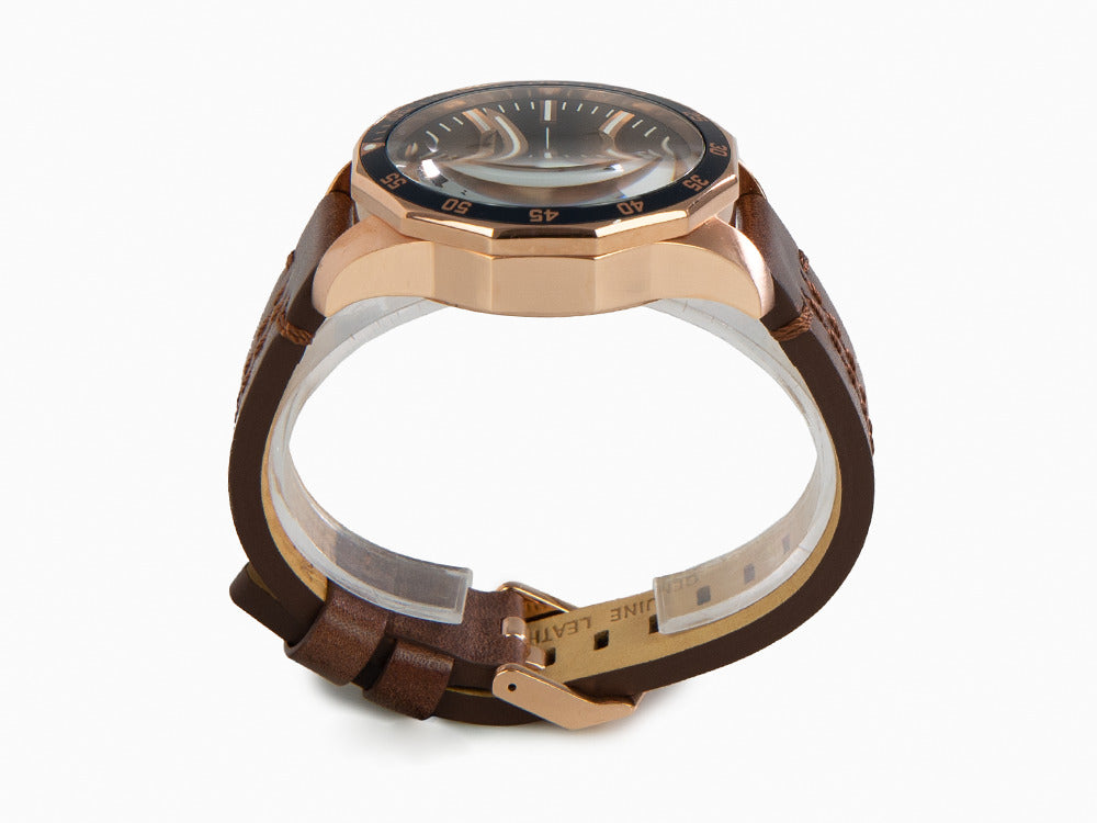 Vostok Europe Rocket N-1 Automatik Uhr, PVD, Blau, 46 mm, NH35A-225B616