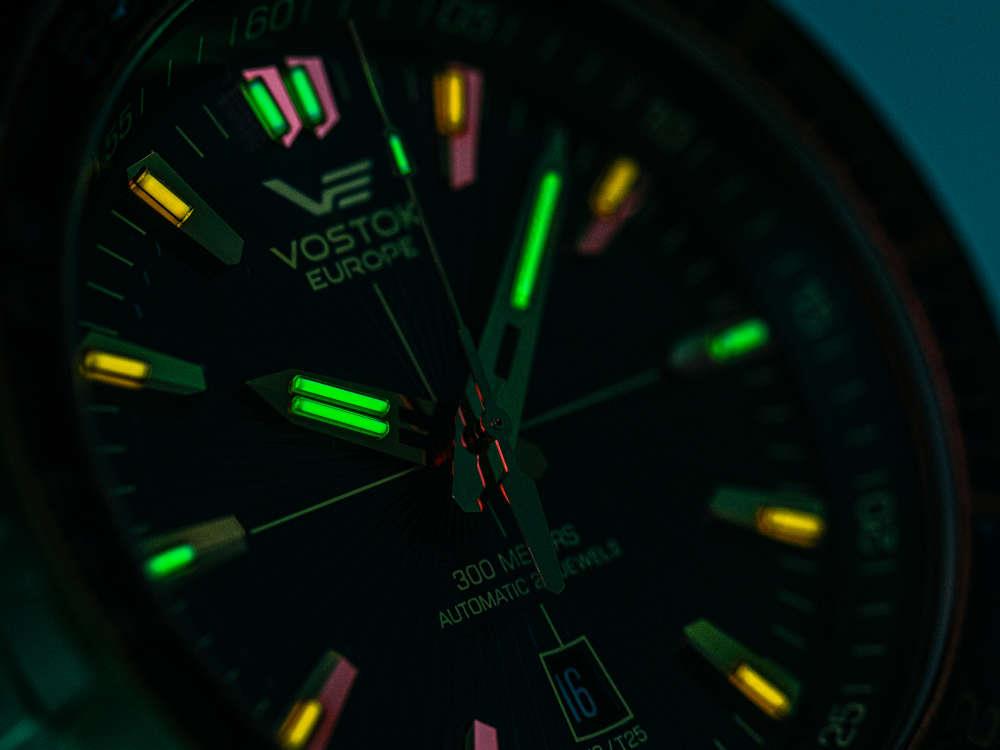 Vostok Europe Energia Automatik Uhr, Bronze, Türkis, NH35A-575O286