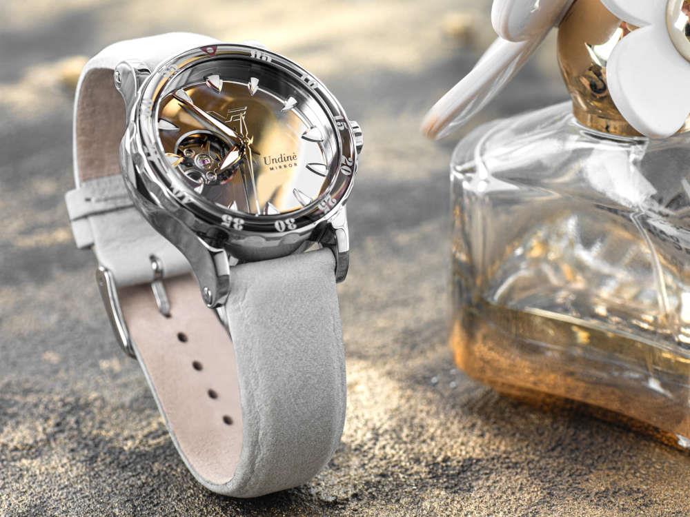 Vostok Europe Undiné Mirror Automatik Uhr, Limitierte Edition, NH38-515A765