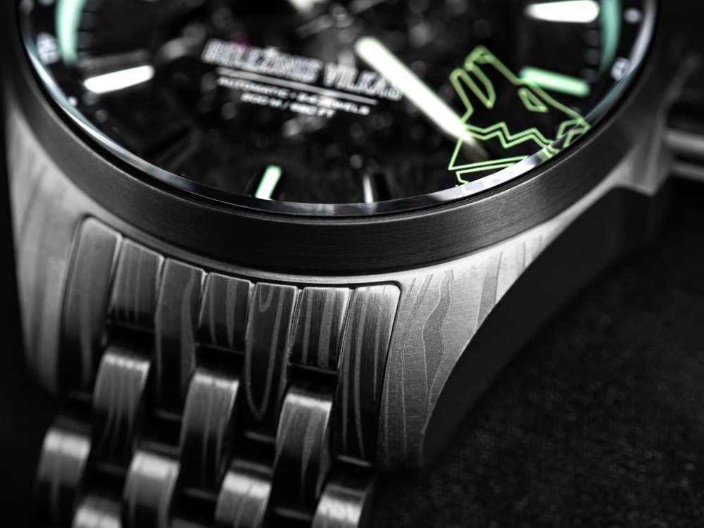 Vostok Europe Iron Wolf Automatik Uhr, Limitierte Edition, NH72-326D777