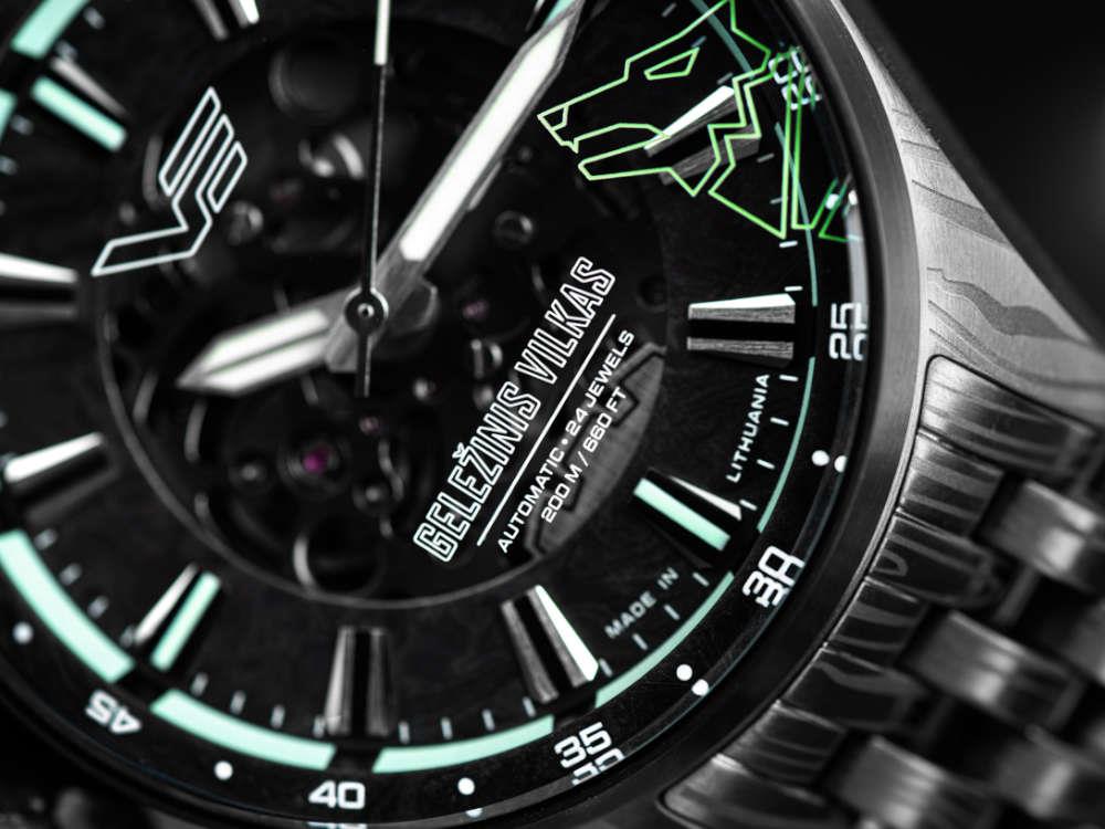 Vostok Europe Iron Wolf Automatik Uhr, Limitierte Edition, NH72-326D777