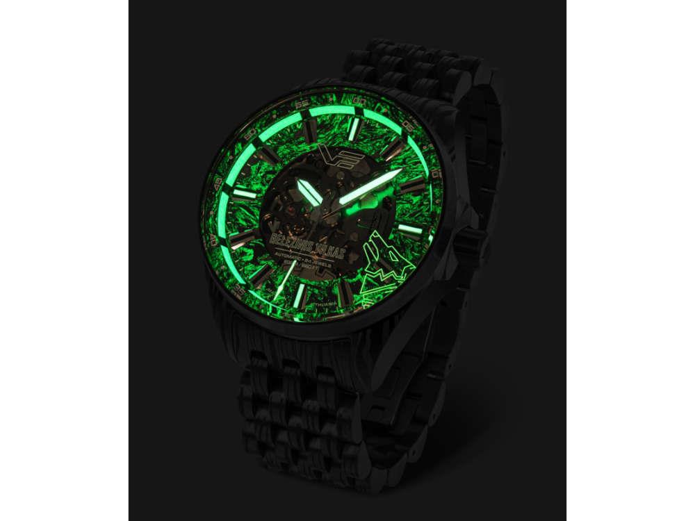 Vostok Europe Iron Wolf Automatik Uhr, Limitierte Edition, NH72-326D777