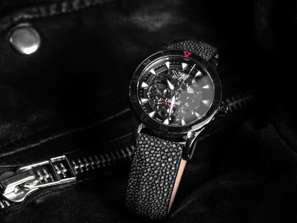 Vostok Europe Undiné Rebel Automatik Uhr, Limitierte Edition, NH72-515D766-L-BK