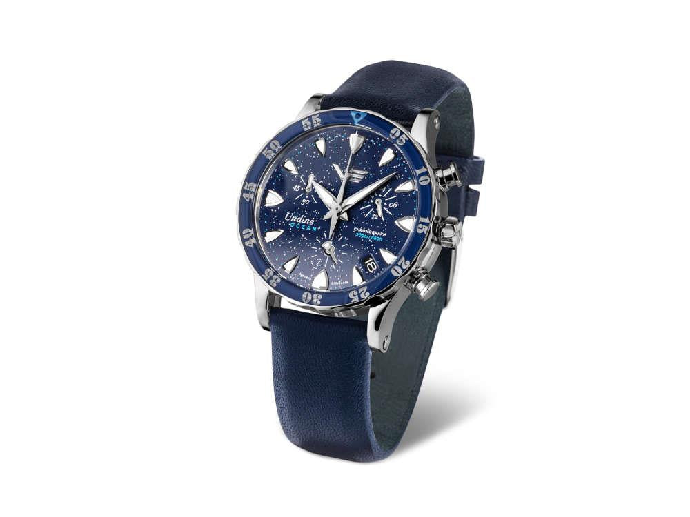 Vostok Europe Undiné Ocean Quartz Uhr, Limitierte Auflage, VK68-515A756-L-BL