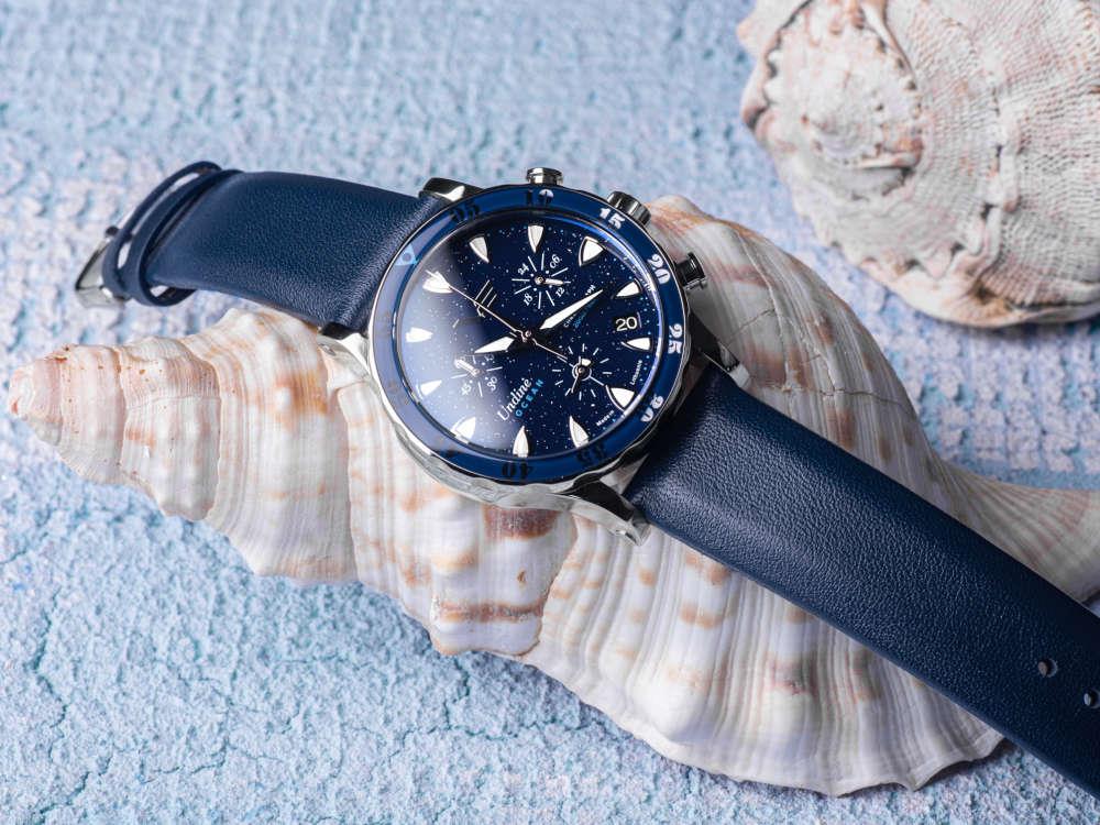 Vostok Europe Undiné Ocean Quartz Uhr, Limitierte Auflage, VK68-515A756-L-BL