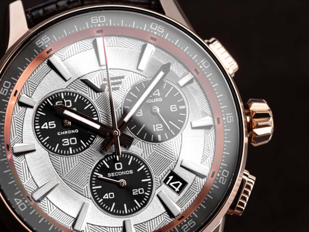 Vostok Europe Limousine Grand Chronograph Quartz Uhr LE, VK68-561B785