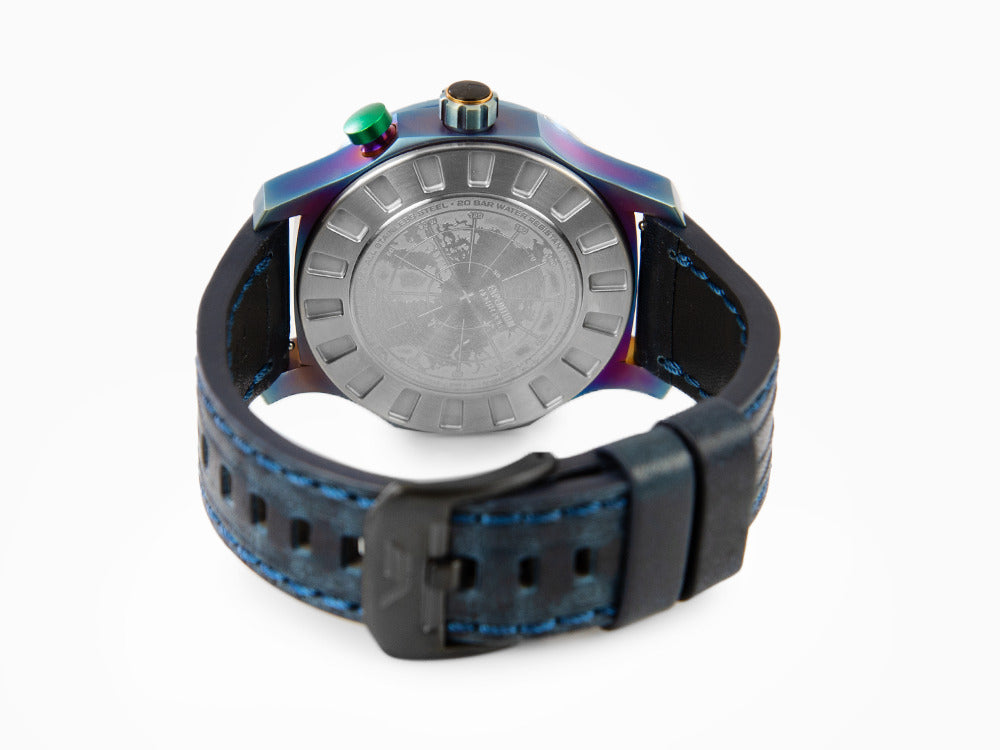 Vostok Europe Expedition North Pole Polar Light Quartz Uhr, Blau, VS57-595D737