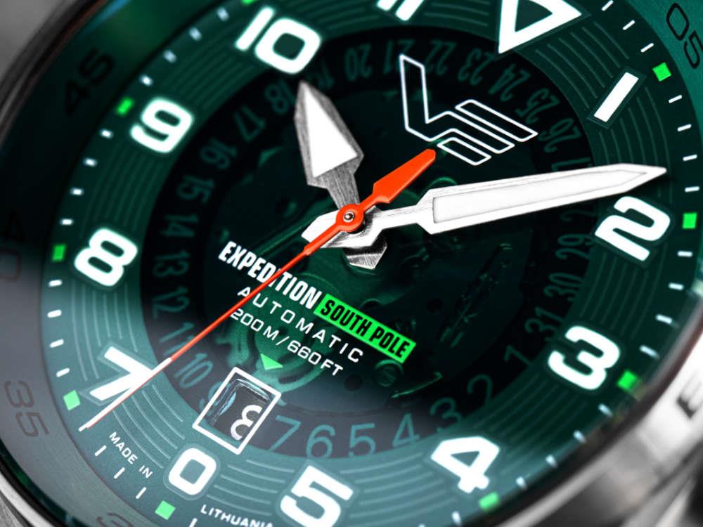 Vostok Europe Expedition South Pole Automatik Uhr, Grün, 43 mm, LE, YN55-592A759