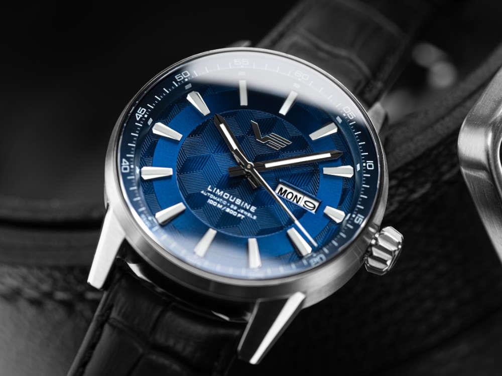 Vostok Europe Limousine Day & Date Automatik Uhr LE, YN56-561A799