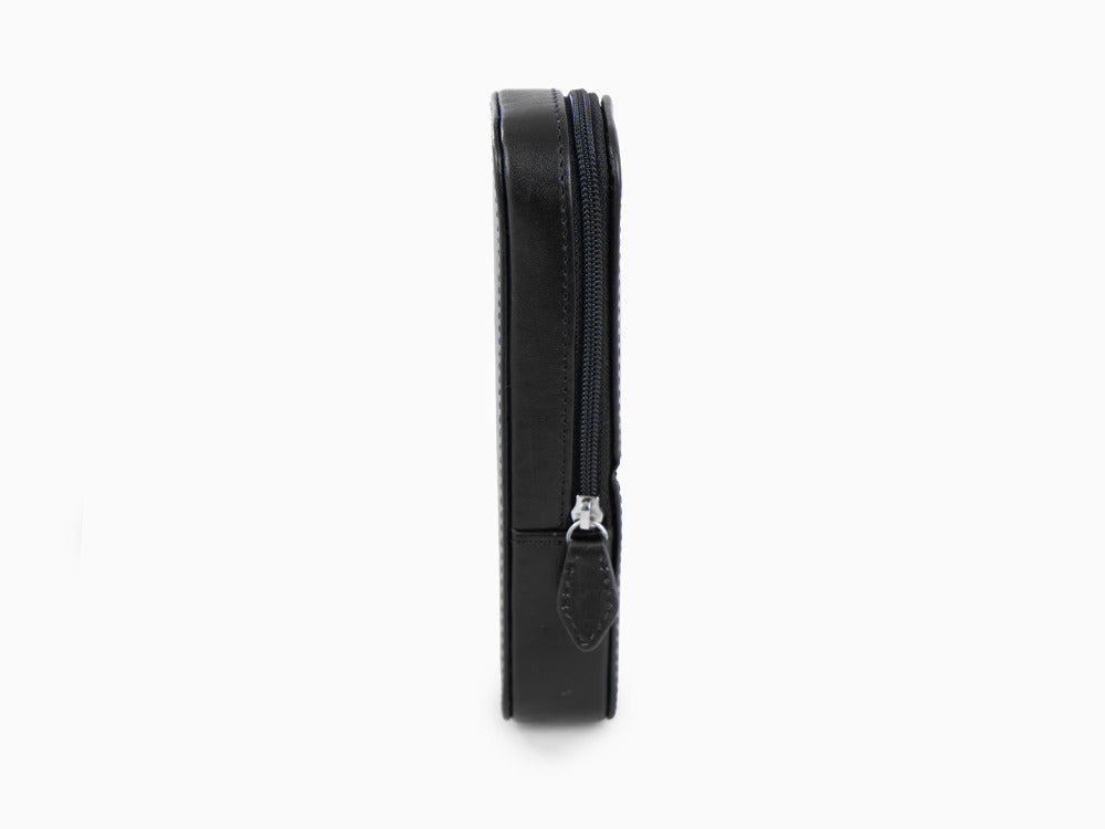 Visconti Accesorios Etui, Leder, Starr, 2 Schreibgeräte, Schwarz, KL40-02