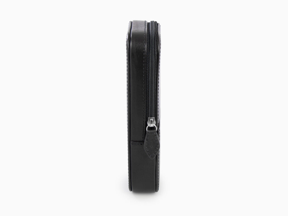 Visconti Accesorios Etui, Leder, Starr, 3 Schreibgeräte, Schwarz, KL40-03