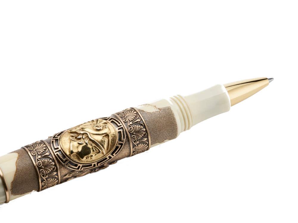 Visconti Alexander the Great Roller, Edelharz, Elfenbein, Limitierte Edition