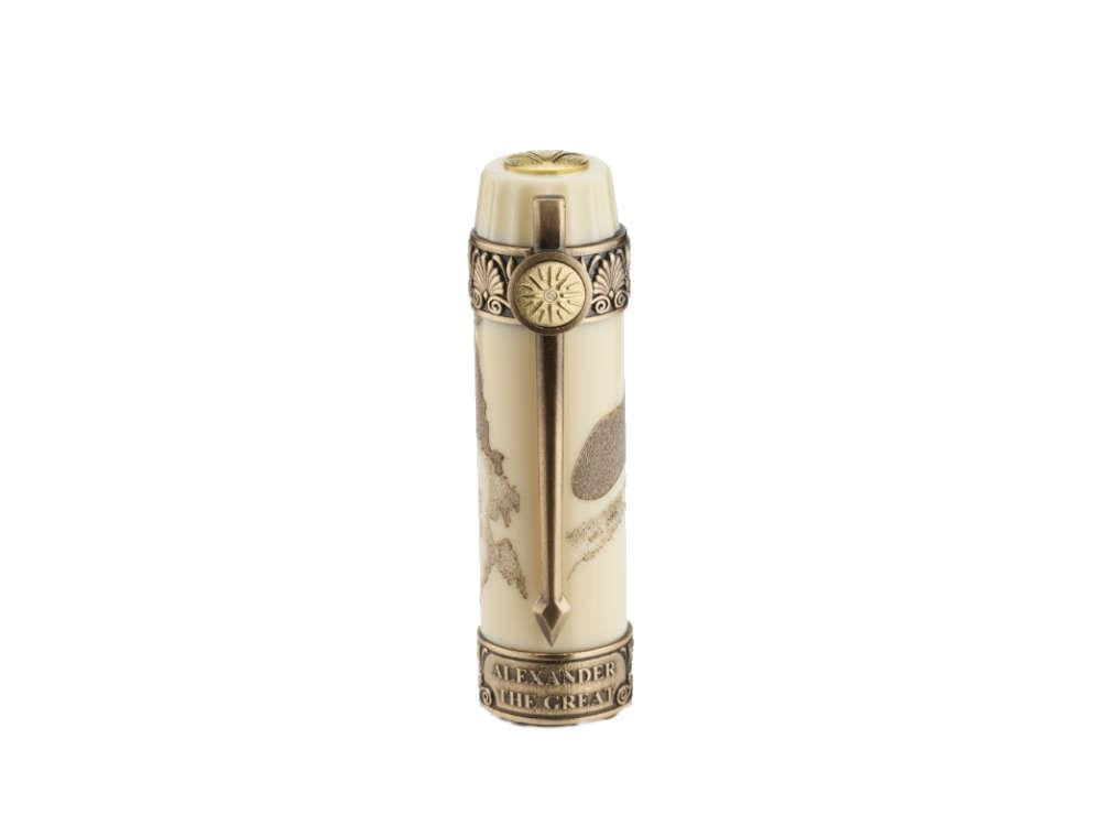 Visconti Alexander the Great Roller, Edelharz, Elfenbein, Limitierte Edition