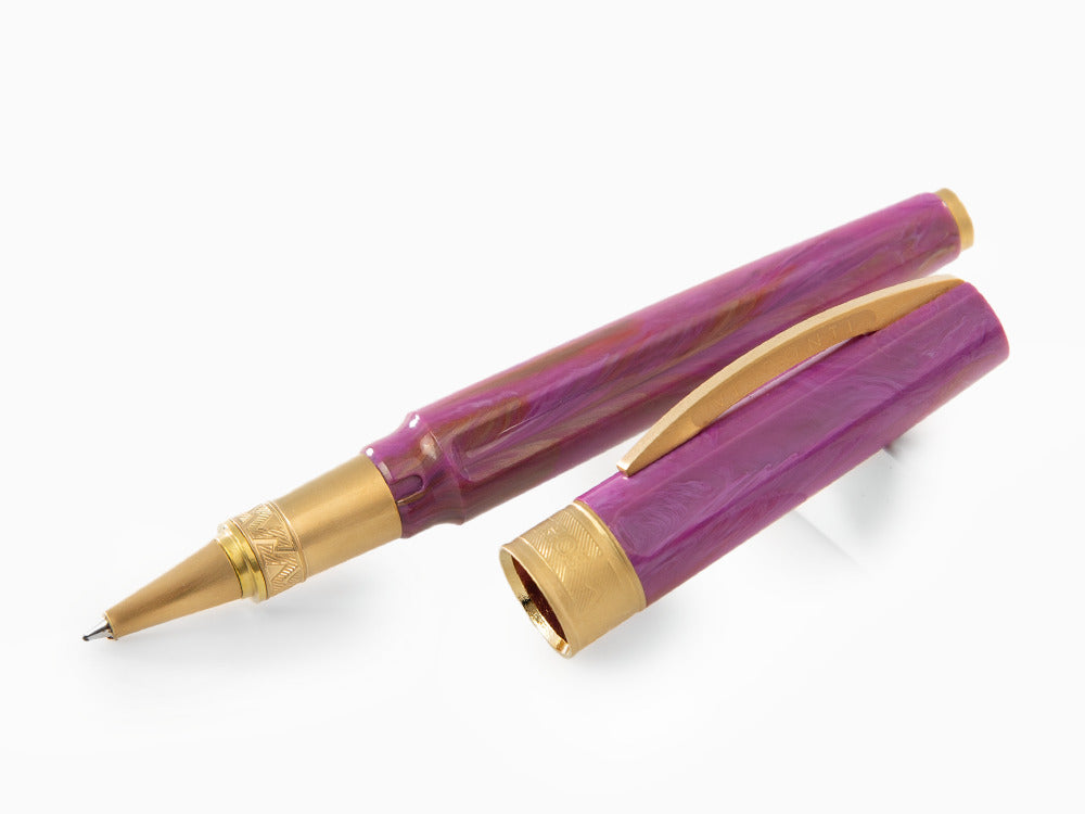 Visconti Mirage Mythos Afrodite Roller, Vergoldet, Violett KP07-14-RB