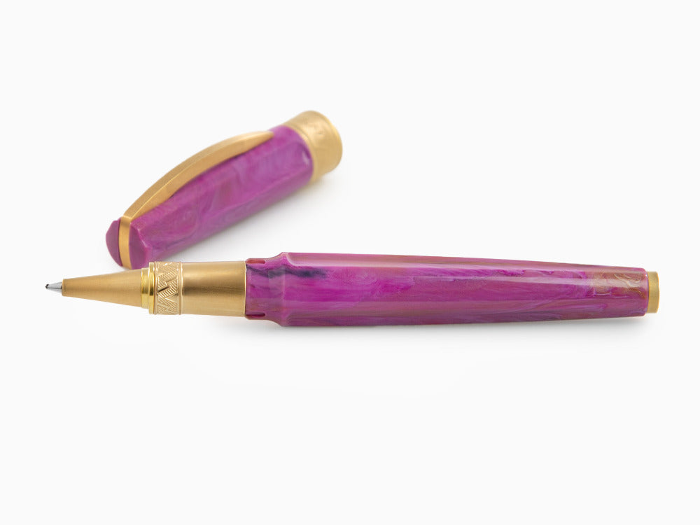 Visconti Mirage Mythos Afrodite Roller, Vergoldet, Violett KP07-14-RB