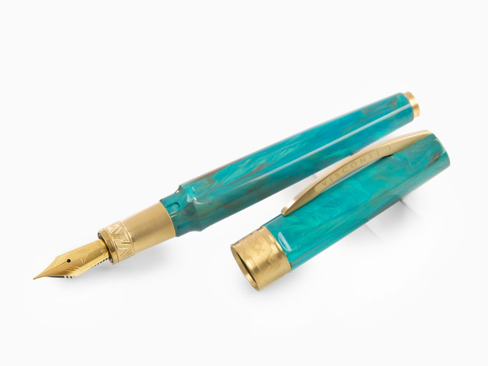 Visconti Mirage Mythos Athena Füllfederhalter, Vergoldet, KP07-15-FP
