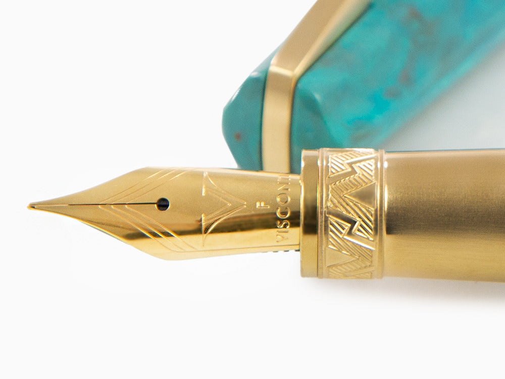 Visconti Mirage Mythos Athena Füllfederhalter, Vergoldet, KP07-15-FP