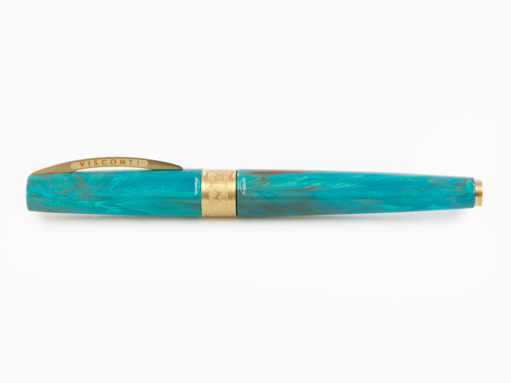 Visconti Mirage Mythos Athena Füllfederhalter, Vergoldet, KP07-15-FP