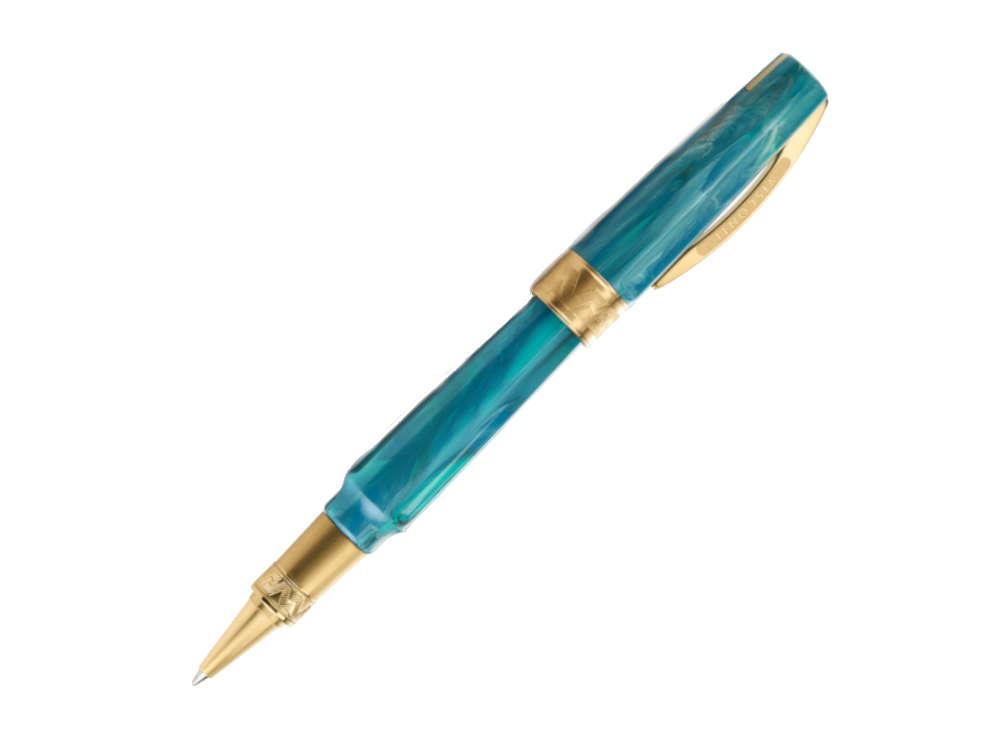 Visconti Mirage Mythos Athena Roller, Acryl-Edelharz, Vergoldet, Blau KP07-15-RB