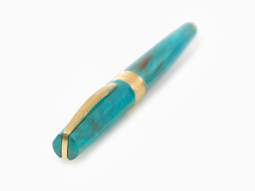 Visconti Mirage Mythos Athena Roller, Acryl-Edelharz, Vergoldet, Blau KP07-15-RB